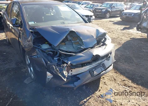 2017 Toyota Prius Three Touring from USA, damaged, VIN JTDKARFU4H3537226